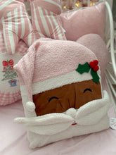 Load image into Gallery viewer, 70% OFF!! Pink Santa Head Cushion - Now Only $6!!