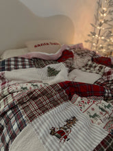 Load image into Gallery viewer, Heirloom Adult Quilted Patchwork Blanket - PRE ORDER (6796661391426)