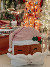 Load image into Gallery viewer, Pink Santa Head Cushion (6763152244802)