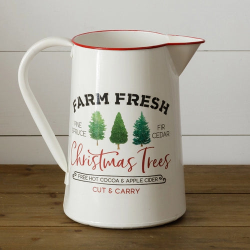 Farm Fresh Christmas Trees Pitcher (6954434986050)