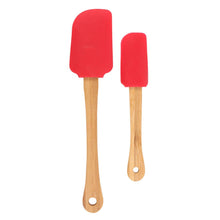 Load image into Gallery viewer, Santa&#39;s Helper Silicone Christmas Baking Spatula Set (7330222702658)