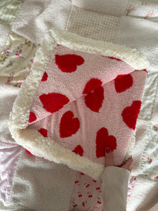 Be My Valentine Fleece Blanket (7039546785858)