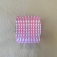 Load image into Gallery viewer, Pink Gingham Kraft Tape (7315590709314)