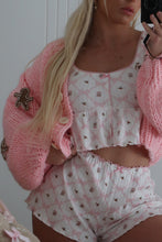Load image into Gallery viewer, Pink Gingerbread Knit Cardigan - PRE ORDER (7232192512066)