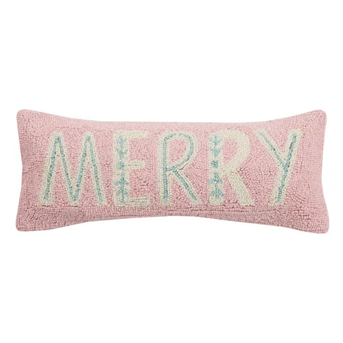 Pink Merry Lumbar Pillow (6966420799554)