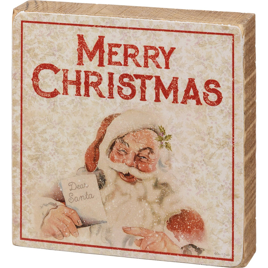 Block Sign - Merry Christmas (6982831341634)