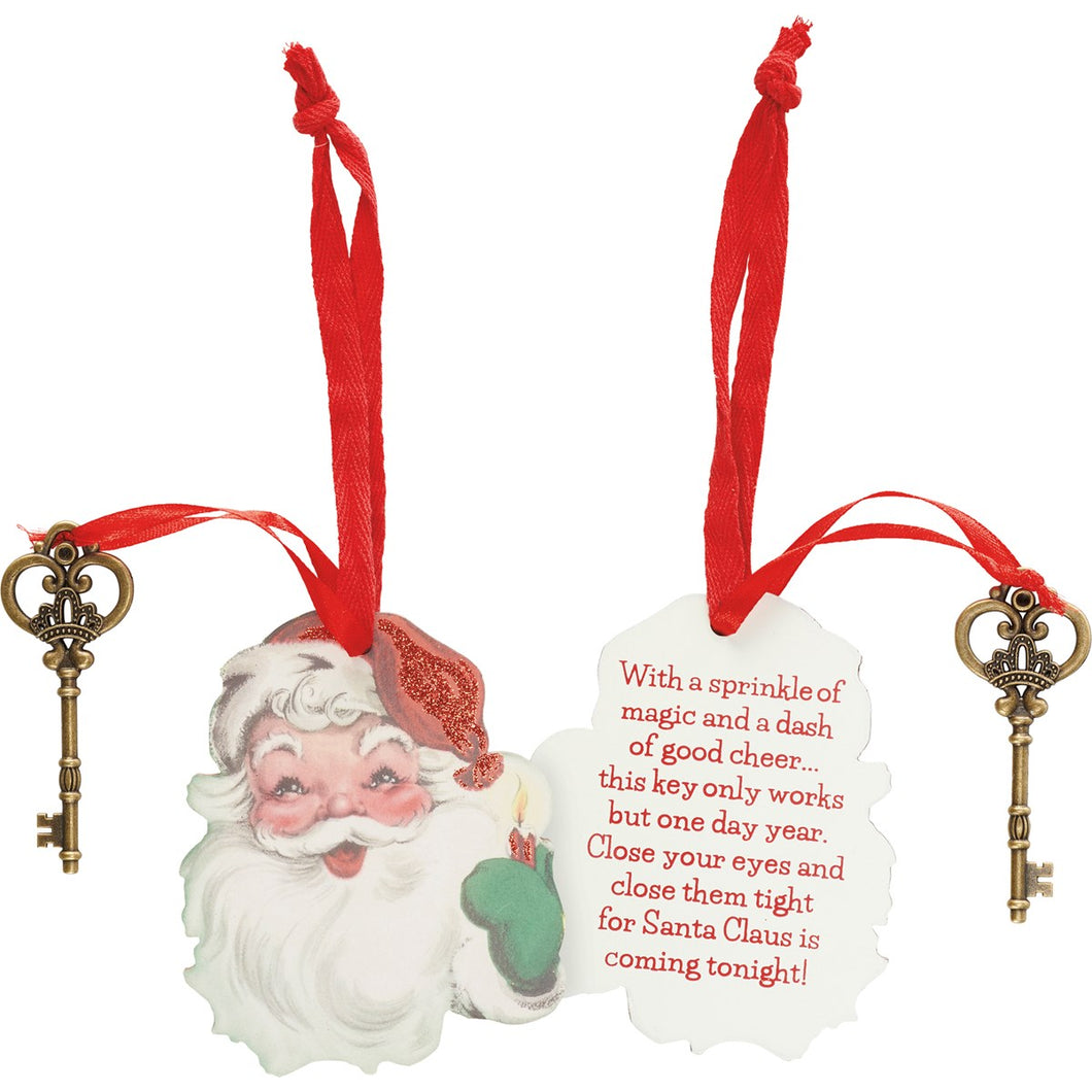 Santa Claus Key Ornament (6982835404866)