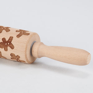 Gingerbread Men Large Rolling Pin (6982842810434)