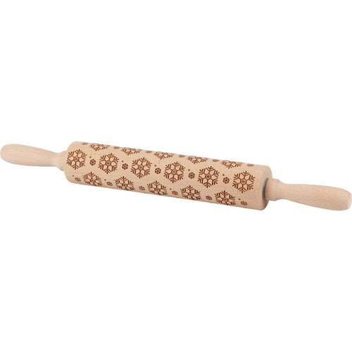 116106 - Snowflake Large Rolling Pin (6988822839362)