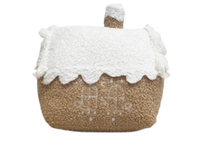 Load image into Gallery viewer, Light Brown Gingerbread House Cushion (7023300968514)