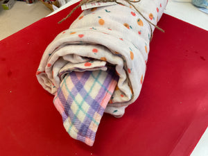 Peaches Muslin Blanket
