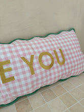 Load image into Gallery viewer, I LOVE YOU Lumbar Cushion (7039546720322)