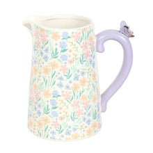 Load image into Gallery viewer, Ditsy Spring Floral Print Ceramic Mother&#39;s Day Flower Jug (7442825642050)