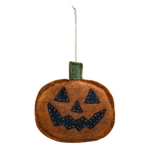 Jack-O-Lantern Felt Ornament (6955300257858)
