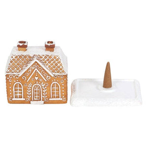 Christmas Gingerbread House Incense Cone Burner (7330222047298)