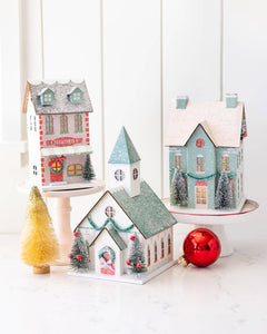 VIL1051 - Village Christmas Paper Bakery Decoration (7370945986626)