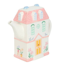 Load image into Gallery viewer, Pastel House Shaped Teapot (7442825740354)