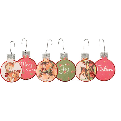 Fawn Christmas Ornament Set (6982845988930)
