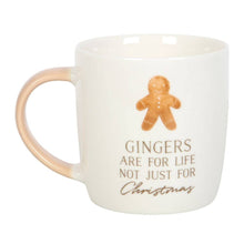 Load image into Gallery viewer, Gingers Are For Life Christmas Gingerbread Mug (7330222276674)