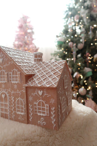 Style 3 Brown Gingerbread House - PRE ORDER (7215567011906)