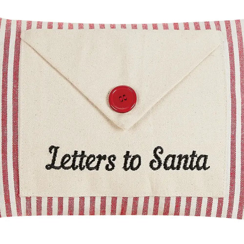Letters To Santa Embroidered Pillow (6966419292226)