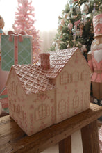Load image into Gallery viewer, Pitched Style 3 Ivory Gingerbread House - PRE ORDER (7215568814146)