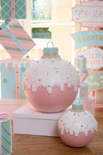 Load image into Gallery viewer, 50cm Pastel Piped Bauble Decor (7358150737986)