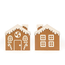 Load image into Gallery viewer, Wooden Cut Out Gingerbread House (6955293507650)