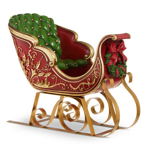 4310180 - 22" Red and Gold Sleigh (7287971708994)
