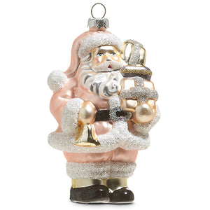 4320923 - 5" Pink Santa Ornament (7019021205570)