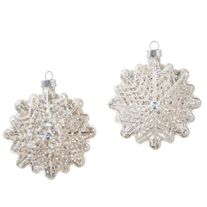 4322815 - 4" Glass Snowflake Assorted (6973630971970)