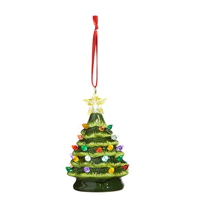 Copy of4322943 - 5" Green Lighted Tree Ornament (6976982679618)
