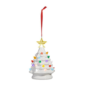 4322945 - 5" White Lighted Tree Ornament (6976982777922)