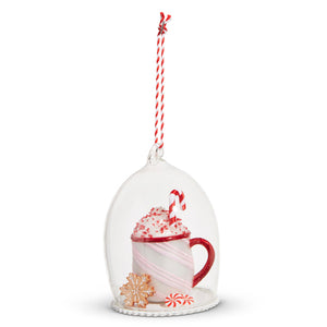 4352877 - 4" Peppermint Drink Cloche Ornament (7341631406146)