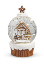 Load image into Gallery viewer, 4400767 - Lighted Gingerbread Village Cupcake Dome (7360713359426)