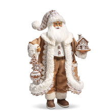 Load image into Gallery viewer, 4415585 - 19&quot; Gingham Gingerbread Santa (7360714342466) (7360714408002)