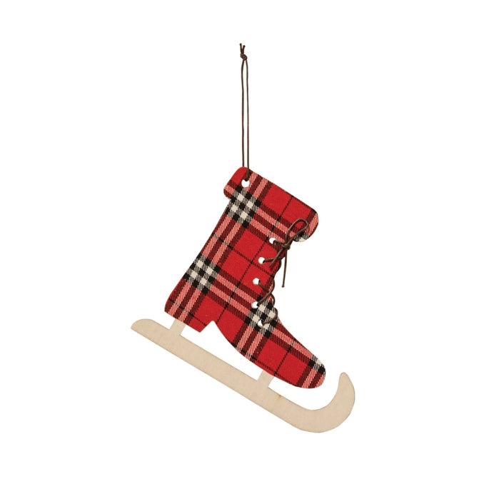 Tartan Skate Ornament (6954683662402)