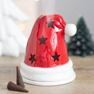 Christmas Santa Hat Incense Cone Burner and Tealight Holder (7330222866498)