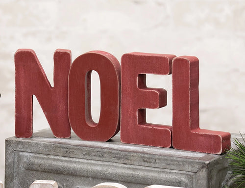 NOEL Cut Out Wooden Letters (6955298291778)