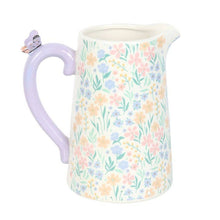 Load image into Gallery viewer, Ditsy Spring Floral Print Ceramic Mother&#39;s Day Flower Jug (7442825642050)