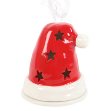 Load image into Gallery viewer, Christmas Santa Hat Incense Cone Burner and Tealight Holder (7330222866498)