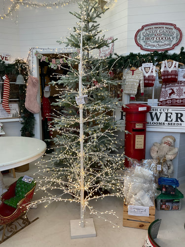 210cm White Sparkle Tree (7548541534274)
