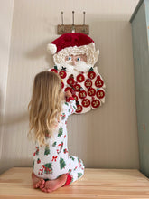 Load image into Gallery viewer, Felt Santa Advent Calendar (6979311697986)