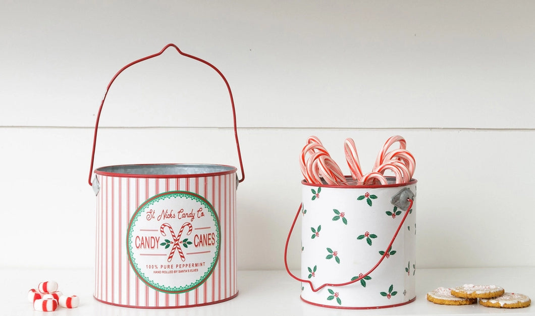 St Nick's Candy Co Buckets - Set of 2 (6954434297922)