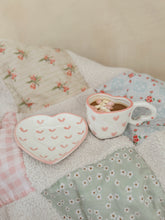 Load image into Gallery viewer, Heart Cup and Saucer Set (7039547408450)