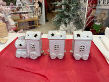 Load image into Gallery viewer, Seconds- Porcelain Train with 2 Carriages (7545873367106)