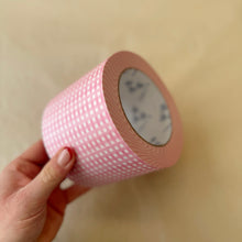 Load image into Gallery viewer, Pink Gingham Kraft Tape (7315590709314)