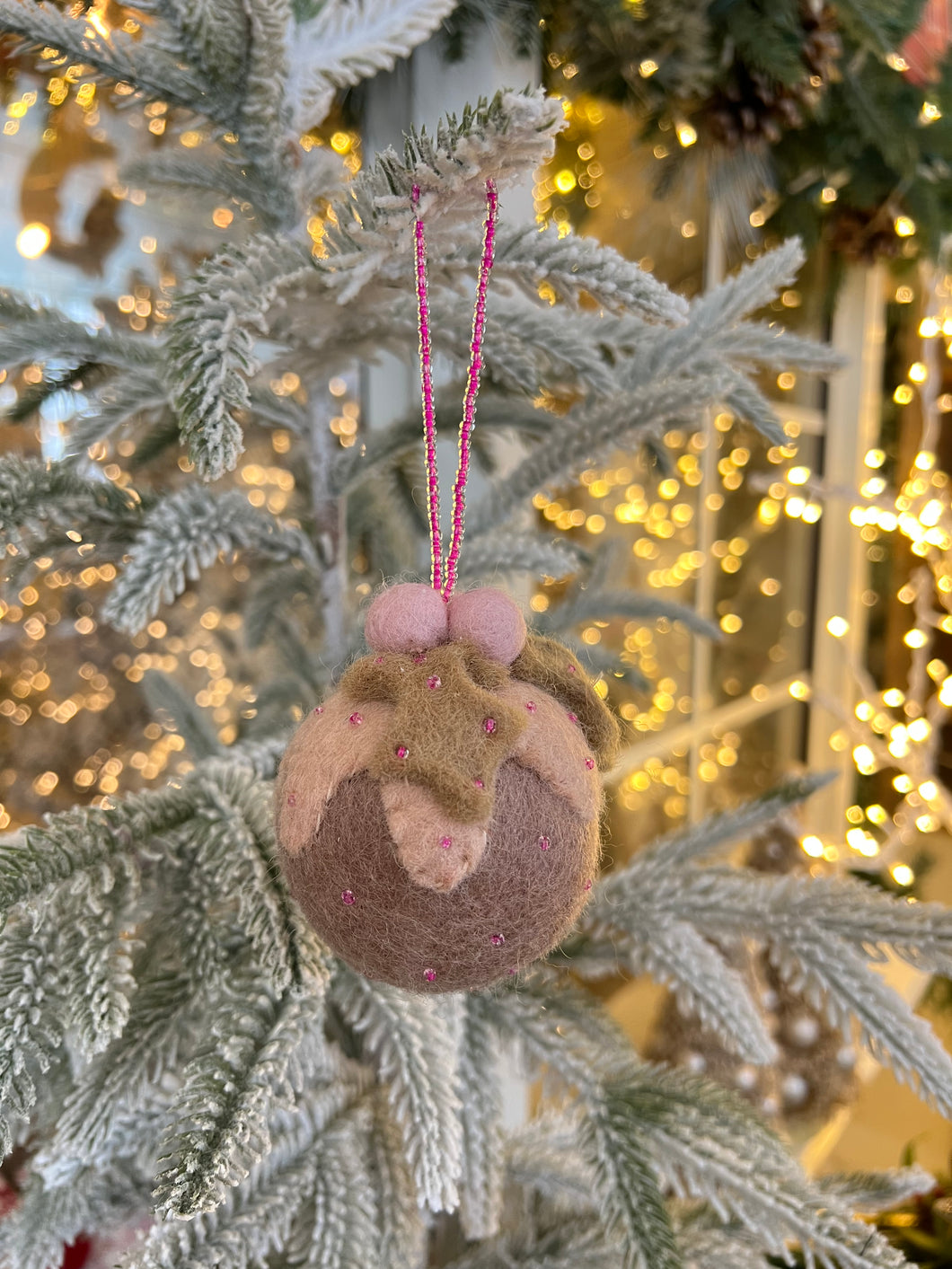 Pastel Pudding Beaded Ornament (6979306225730)
