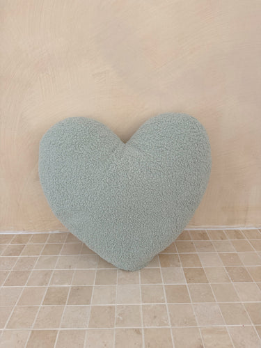 Sage Heart Cushion (7039546163266)