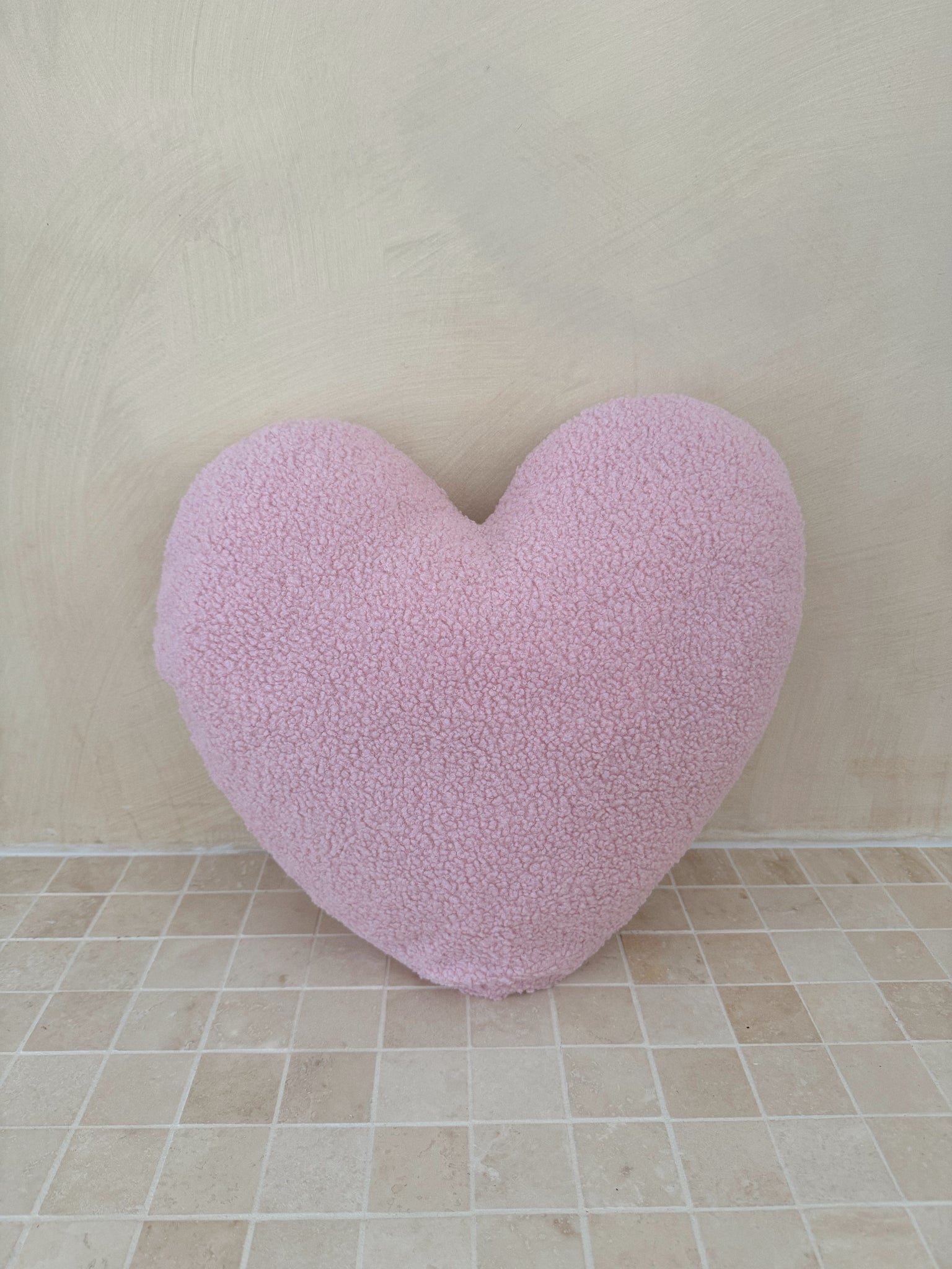 Pink Heart Cushion